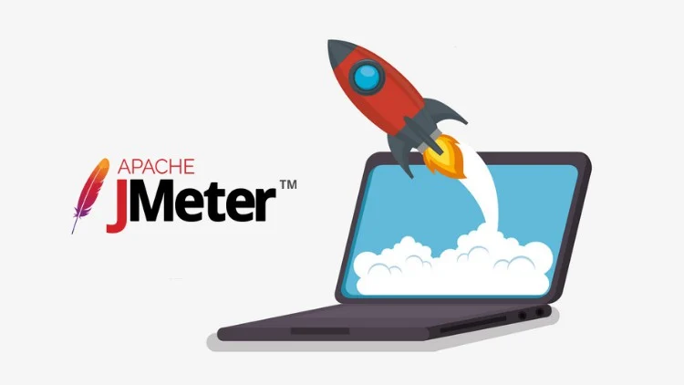 Portada oficial del curso JMeter Práctico.  ¡Ve más allá!