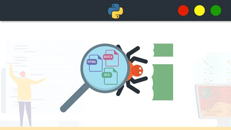 Portada oficial del curso Curso maestro de Web Scraping: Extracción de Datos de la Web