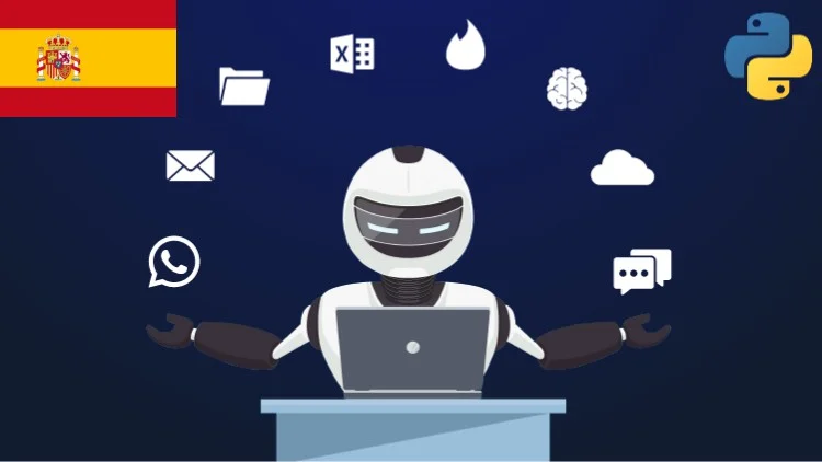 Portada oficial del curso Automatiza Tu Vida Con Python + ChatGPT
