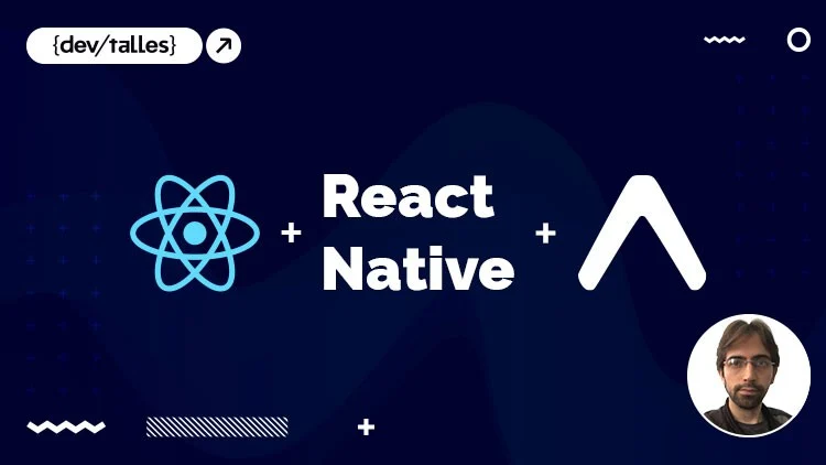 Portada oficial del curso React Native Expo: Aplicaciones nativas para IOS y Android