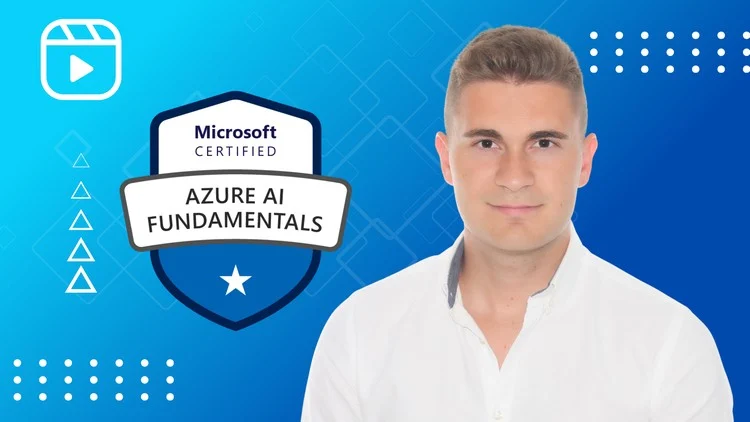 Portada oficial del curso Curso de Microsoft Azure AI Fundamentals (AI-901)