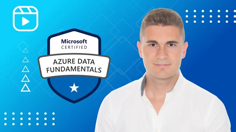 Portada oficial del curso Curso de Microsoft Azure Data Fundamentals (DP-900) - 2026