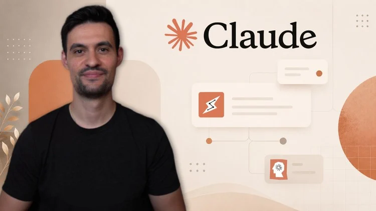 Portada oficial del curso Curso Completo de Claude AI: Cowork, Design, Projects, Excel
